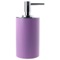 Soap Dispenser, Lilac, Free Standing, Round, Resin